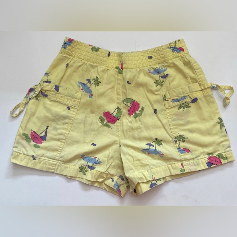 Kids Yellow Talbots Boat Shorts Size 4
